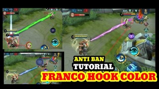 How to change Franco Hook Color | Mobile Legend Bang bang