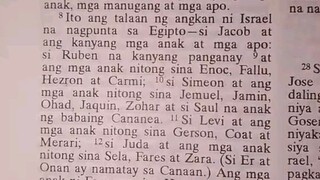 Pang Araw Araw na Talata Genesis 46:8-15