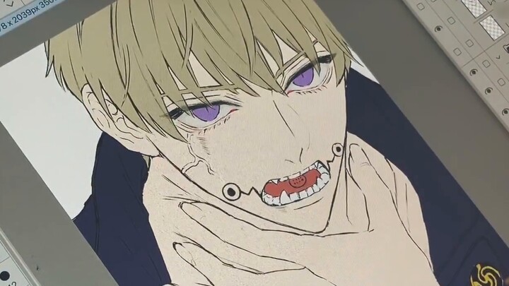 【iPad pro drawing】Dog Roll Heart Challenge❤️