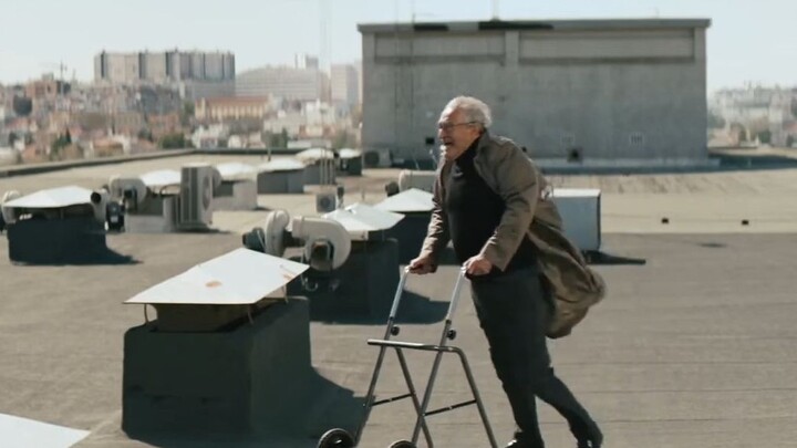 What is it like when an elderly spy goes on a mission? This French advertisement is a rip-off of Mis