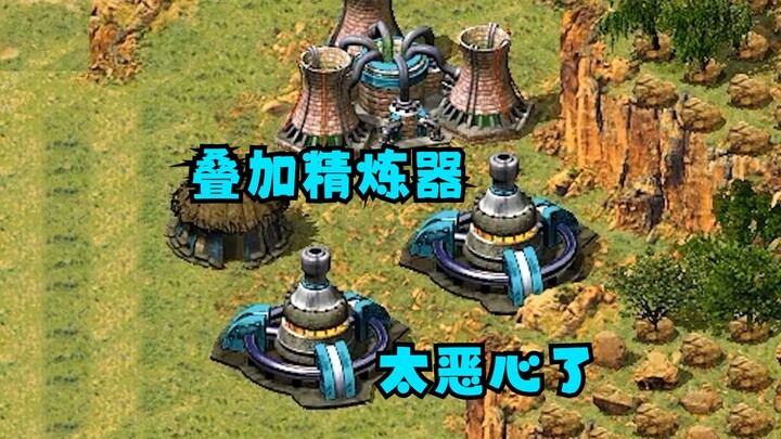Red Alert’s unfair dual refineries! It’s so frustrating I can only resort to self-castration!