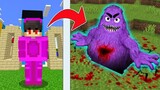 🖤I Scared My Friend as JUMPSCARE Grimace Shake in Minecraft