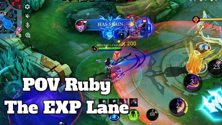 POV RUBY EXP LINE MAIN AMAN TAPI DAPAT KILL BANYAK⁉️🤣🥵