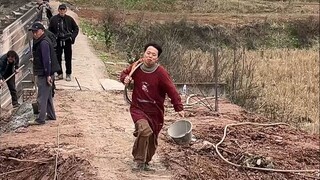 I patched up the pond in the village that had been leaking for decades!