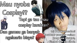 Mau Cosplay tapi bingung mau karakter apa? 6 REKOMENDASI COSPLAY ANIME YANG LOW BUDGET #JPOPENT