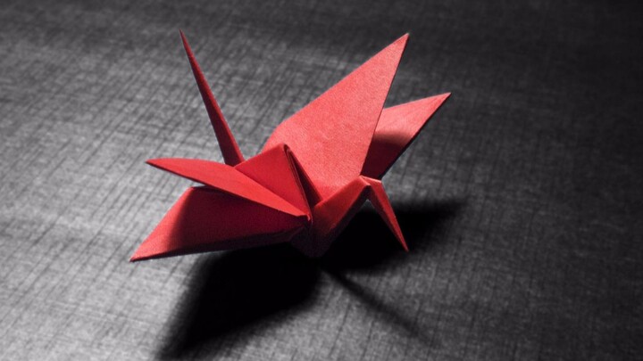 [Origami Tutorial] Let’s fold a thousand-paper crane and wish everyone good luck—check out this four