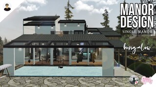 LifeAfter: Manor Design - Modern Bungalow | Single Manor Build Tutorial