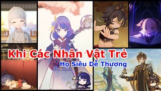 Nhân Vật Genshin Impact Trông Như Thế Nào Khi Họ Còn Trẻ - Trở Về Tuổi Thơ ! | Genshin Impact