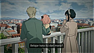 "ANIME" LU AJA ANIME ANYA²  🗿🙏🏻                             SPY X FAMILY