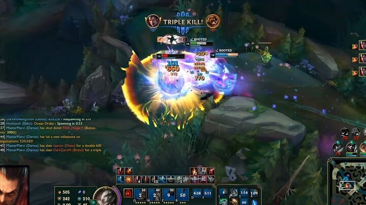 DARIUS MONTAGE - BỔ NÁT TEAM ĐỊCH - BLOOD GOD