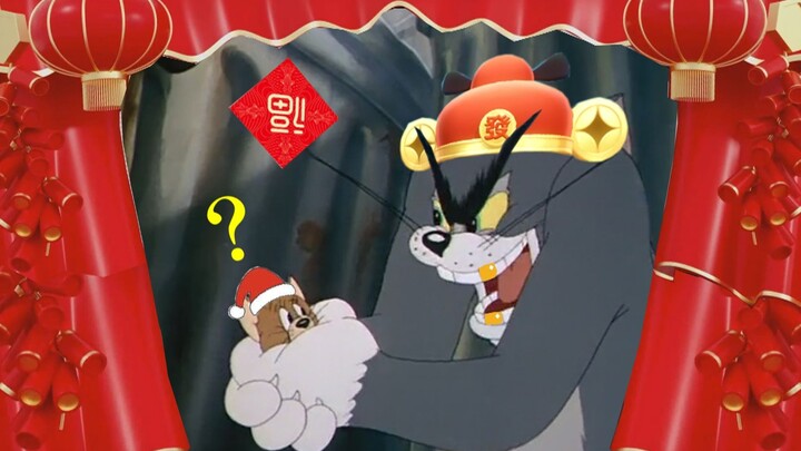 Tom celebrates the new year