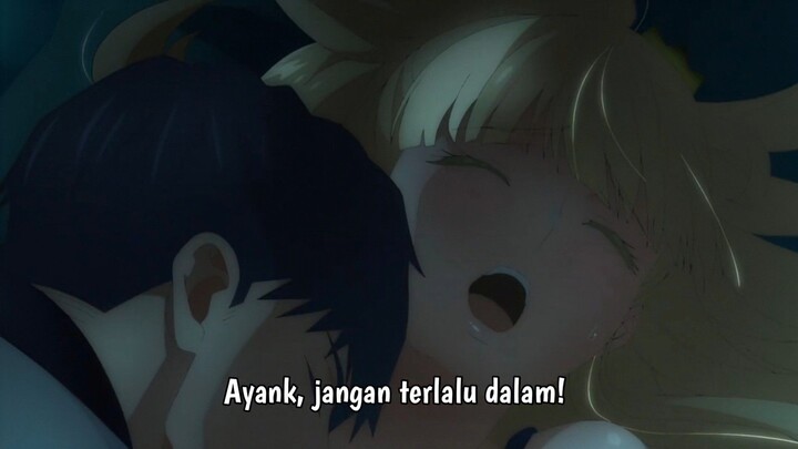 Adegan panas Himeno-chan dan Satou main kuda-kudaan di gelap-gelapan 🥵💦