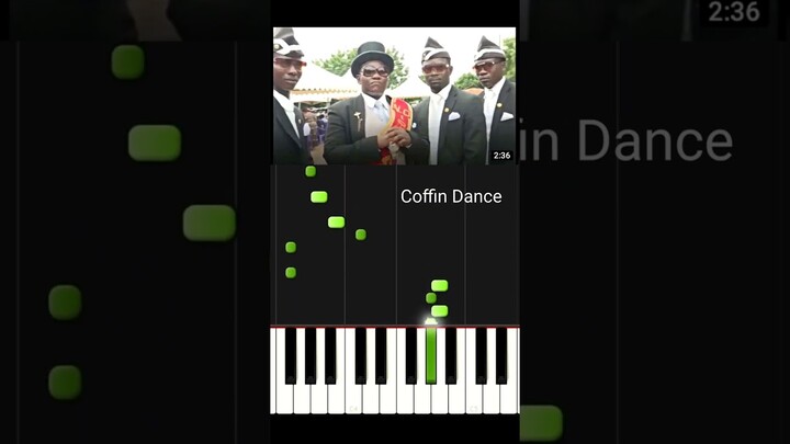 Coffin Dance Astronomia Piano lesson #coffindance #astronomia