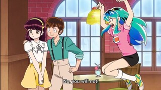 Ataru Interrupts Shinobu and Ryunosuke's Date - Urusei Yatsura (2022) Episode 17