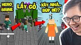 Sơn Đù Trở Thành Herobrine Xây Nhà Minecraft Trong Craft Runner