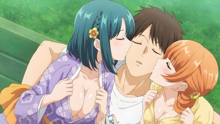 2 cwek sepakat berbagi 1 cwk dan Gas esek² bertiga | Anime 18+ No Sensor