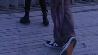 Small feet house without stepping on the beat? (0.5 times speed, full-scale open Zando dance (Lonely