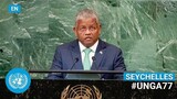 🇸🇨 Seychelles - President Addresses United Nations General Debate, 77th Session (English) | #UNGA