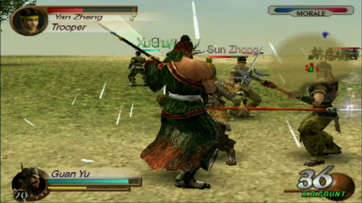 DYNASTY WARRIORS 3 XL / The Yellow Turban Rebellion (Guan Yu)