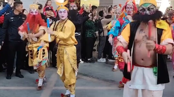 Chinese War Dance Yingge Dance-Puning Yingge
