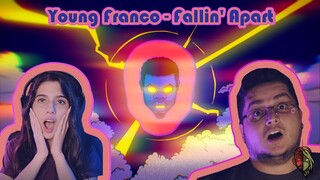 Young Franco - Fallin' Apart | Official Music Video Reaction | Siblings React