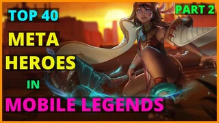 BEST META HEROES IN MOBILE LEGENDS 2021