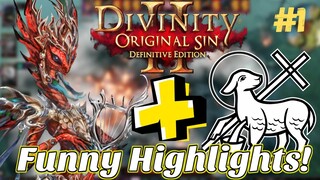 Divinity Original Sin 2 - Funny Highlights Episode 1 A Valiant Sacrifice