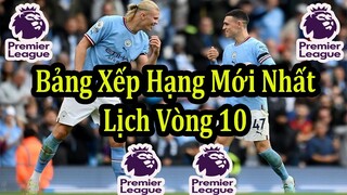 Kết Quả Ngoại Hạng Anh Vòng 9 - Bảng Xếp Hạng Mới Nhất - Lịch Thi Đấu Vòng 10