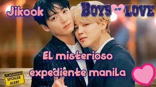 El misterioso expediente manila #jikook  #bts  #jimin  #jungkook  #boyslove