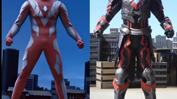 Old Heisei Ultraman vs. New Generation Evil Ultraman (1)
