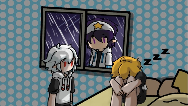 Xiao Jin sedang menunggu adiknya pulang [animasi]