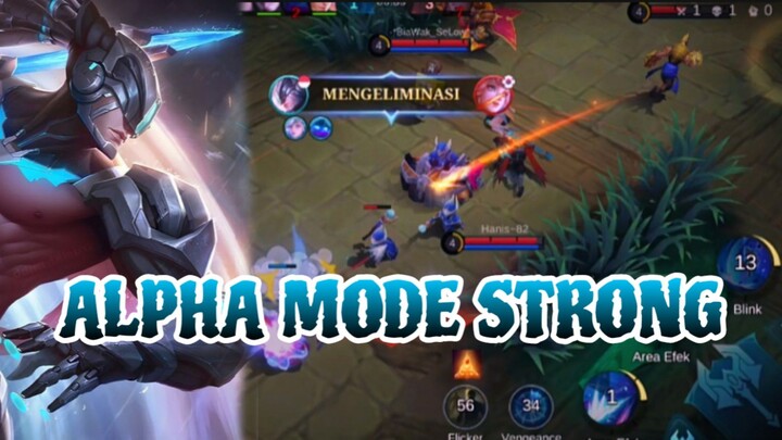 ALPHA MODE STRONG