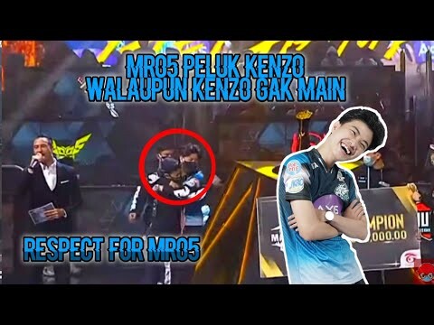 MOMENT EVOS MR05 PELUK EVOS KENZO WALAUPUN KENZO GAK MAIN RESPECT UNTUK MR05