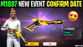 NEW M1887 GUN SKIN FREE FIRE| NEXT M1887 GUN FREE FIRE | NEXT M1887 GUN SKIN | NEW M1887 GUN SKIN