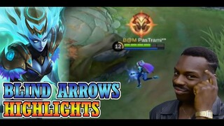 SELENA BLIND ARROWS HIGHLIGHTS | ESCAPE ALDOUS USING SELENA | MOBILE LEGENDS BANGBANG