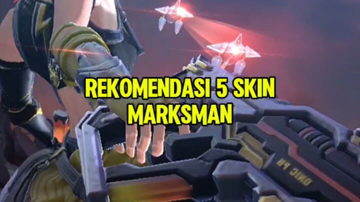 Rekomendasi 5 skin MARKSMAN#JagoanJalananMLBB #MLBBxSF6 #MobileLegendsBangBang