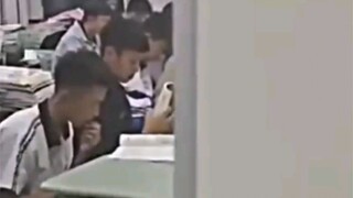 This is how I got caught playing with my phone ┑(￣Д ￣)┍