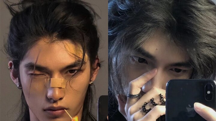 Tóc xõa sữa, tóc buộc A