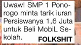 SMP ini minta SUMBANGAN sampai 1,7 JUTA PER  SISWANYA untuk BELI MOBIL dan lain-lain