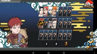 gaara vs jugo ( how to use gaara in naruto senki