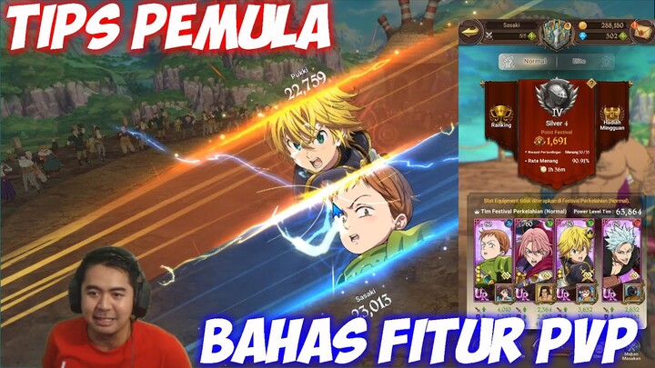 Tips PVP dan bahas fitur-fitur yang ada di pvp - The Seven Deadly sins grand cross