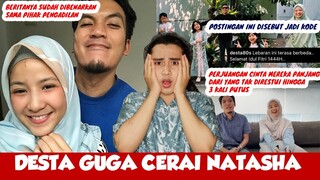 Kronologi Lengkap Desta Gugat Cerai Natasha Rizky