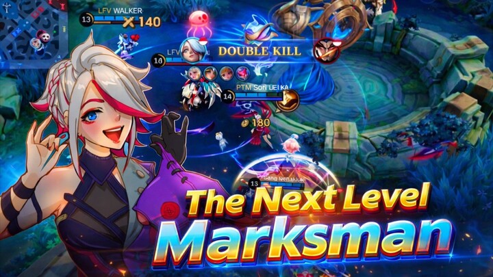 Dengan Bantuan Angela roam Melissa bisa Comeback | MLBB MOBILE LEGEND