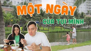 ĂN BÚN QUẬY PHÚ QUỐC TẠI SÀI GÒN, LẦN ĐẦU ĂN THỬ CHUỐI ĐỎ, 1 NGÀY CỦA NHÀ CAM