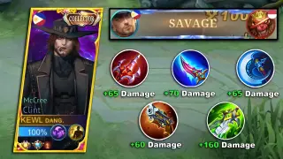 CLINT NEW HIGH DAMAGE BUILD!! BEST UNDERRATED BUILD FOR CLINT!ðŸ”¥ ( SAVAGE GAMEPLAY ) must try