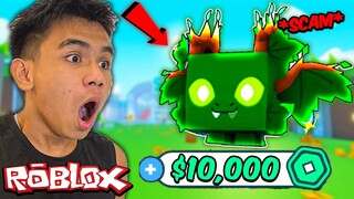 Pet Simulator X | ROBLOX - SAYANG $10,000 ROBUX KO! *MALAS*