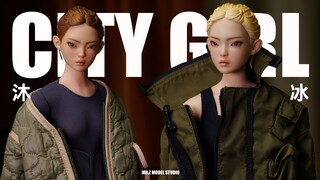 City Girl 沐与冰 【MR.Z工作室】城市少女 拆箱分享！