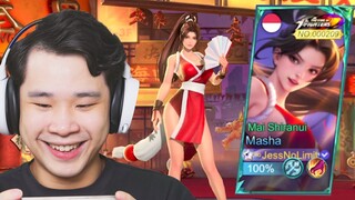 Review Skin KOF Masha Rp1,000,000 (Mobile Legends)