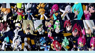 [Bump World Pseudo-All Members/MMD] Sentuh langit dengan kedua tangan, Anda dan saya menyentuh harap