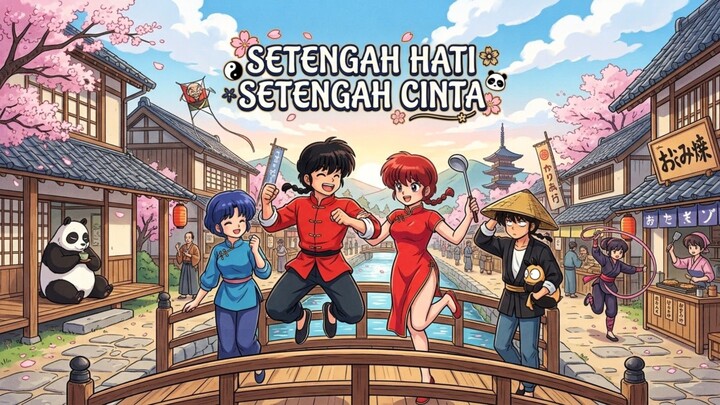 Setengah Hati Setengah Cinta | Original Anime Song (Inspired By Ranma 1/2)